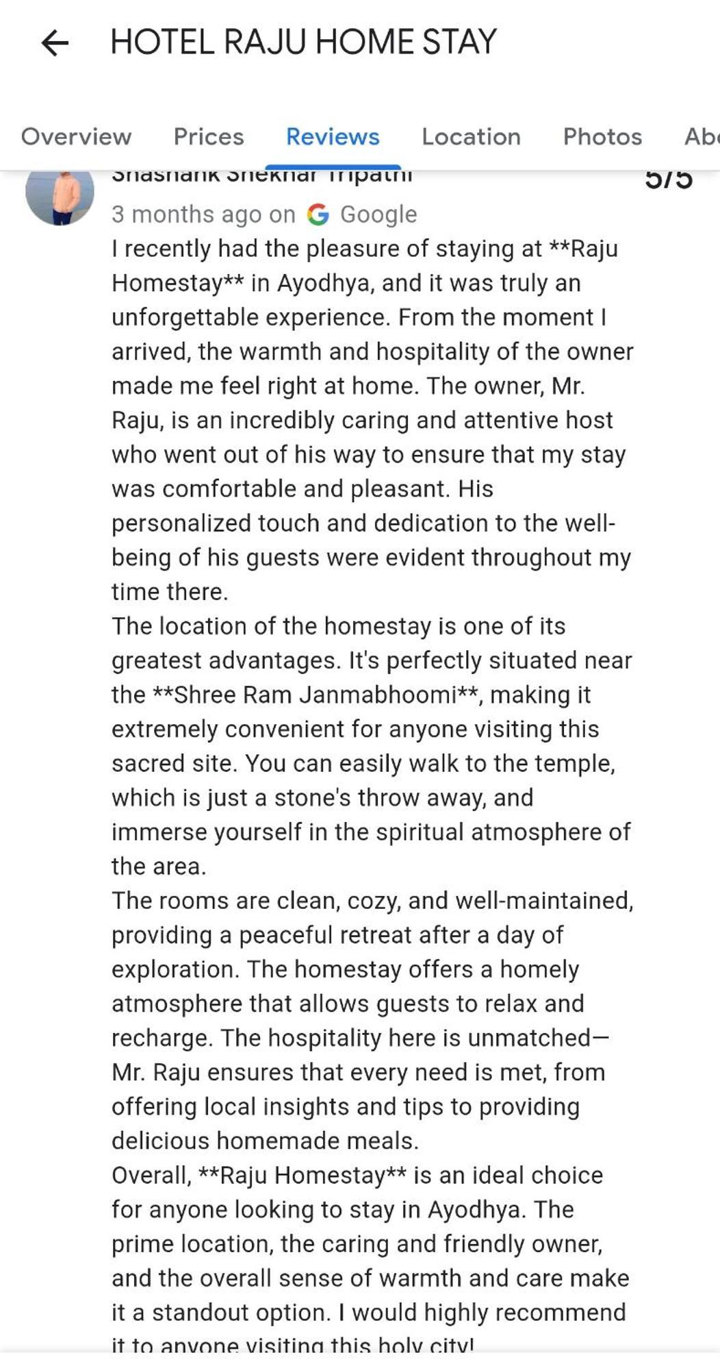 Hotel Raju Homestay Ayodhya 150 Meters From Shree Ram Janmbhoomi Temple 200 Meters From Ayodhya Dham Railway Station Bagian luar foto